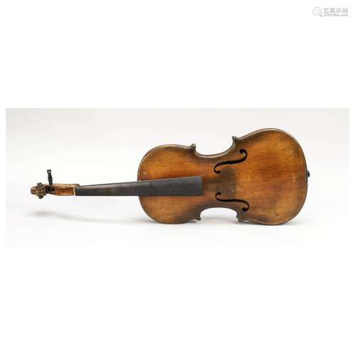 Violin, inscribed on a label insid