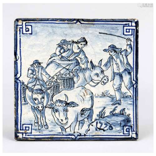 Tile, Holland (probably Delft), da