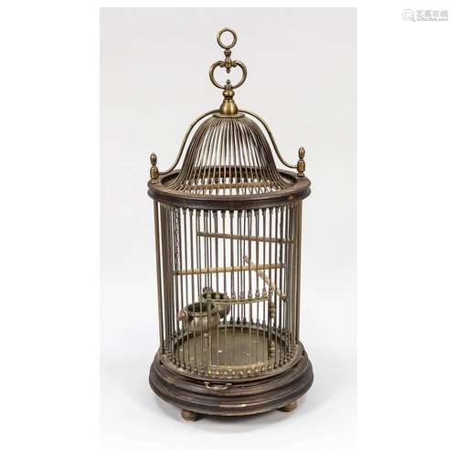 Bird cage, late 19th century, wood