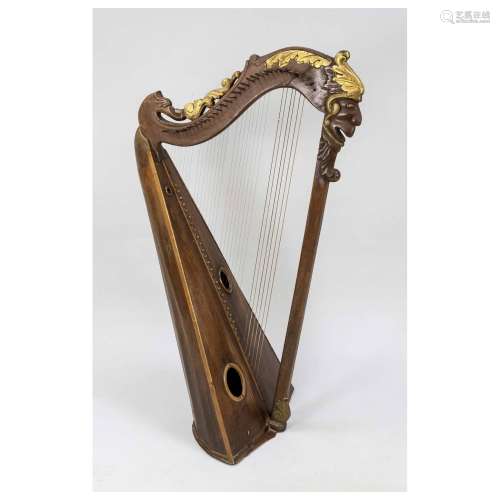 Harp, probably 19th century, body
