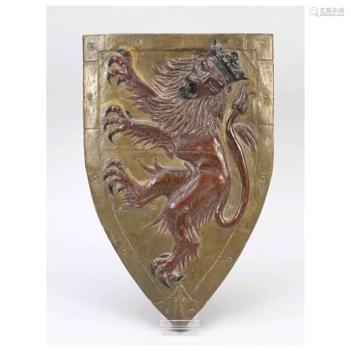 Armorial shield, probably 19th cen
