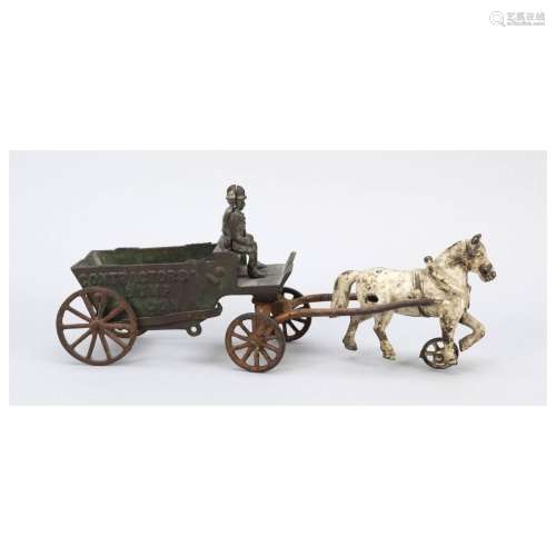 Carriage, late 19th century, iron