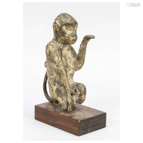 Monkey with stand, probably Thailan