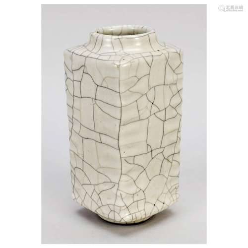 Vase, China, 20th c., stoneware in