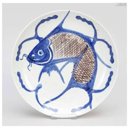 Fish Dish No.8, China, Ming Dynasty