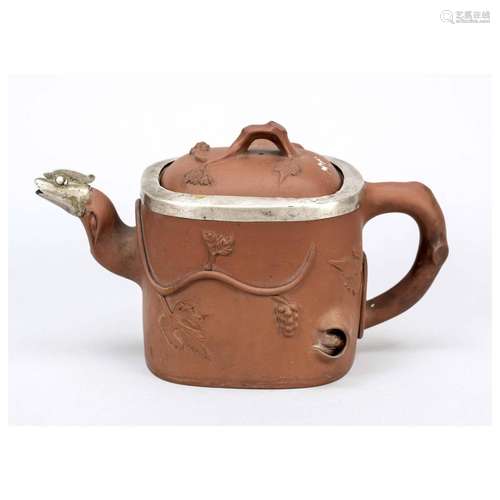 Yixing jug with chicken head, China