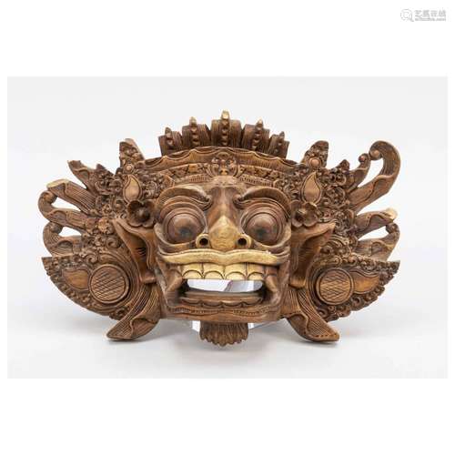 Mask Barong, probably Bali, 20th ce