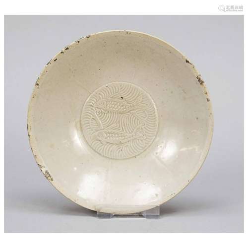 Dingyao bowl, China, Yuan (1279-136