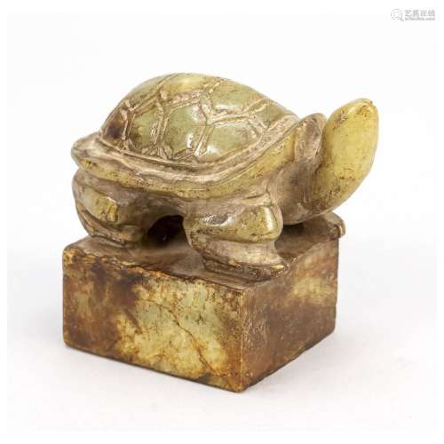 Turtle seal, China, probably republ