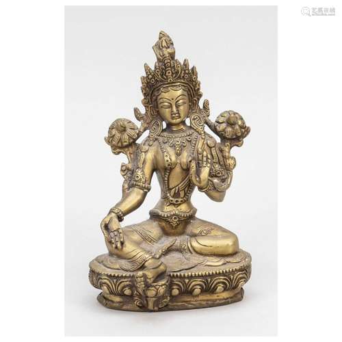 Sculpture White Tara(skrt. sitatara