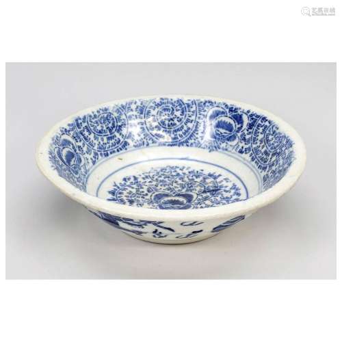 Large conical dragon bowl, China, R