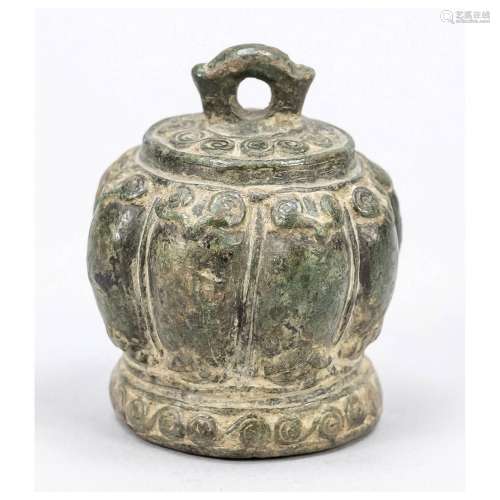 Bell-shaped opium weight, Vietnam,