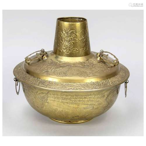 Cooking vessel, China, 19th/20th c.