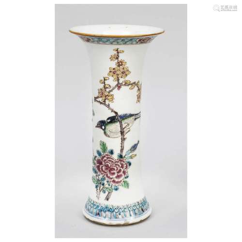 Gu vase, China, Qing dynasty(1644-1