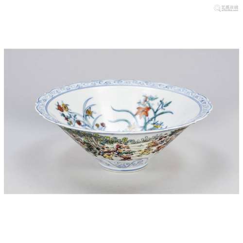 Conical children's bowl, China, Rep