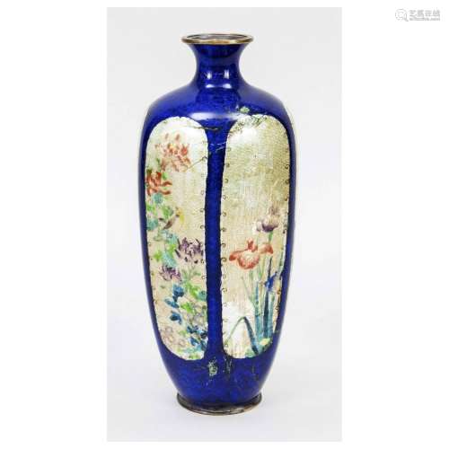 Closonné vase, China, 20th c., ultr
