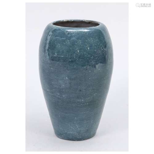 Vase, China, stoneware with sea gre