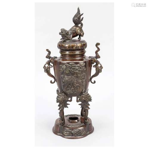 Meiji style lion burner, Japan or C