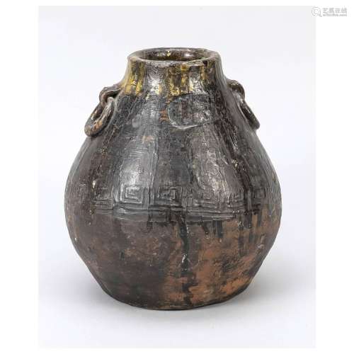 Archaic style vase, China, bulbous