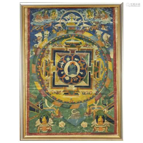 Mandala, probably Nepal, 20th centu