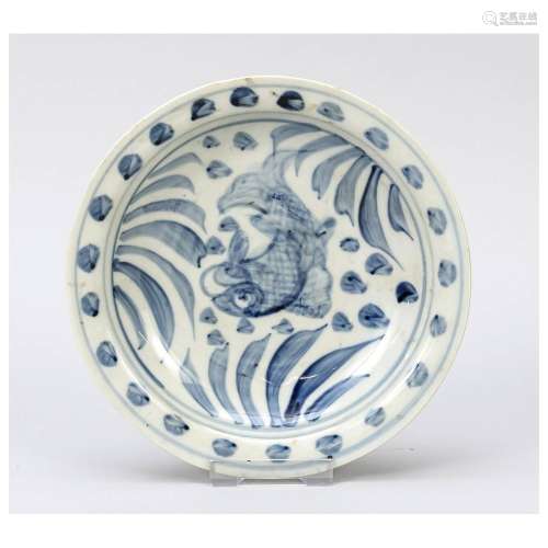 Maritime plate, China, Ming dynasty