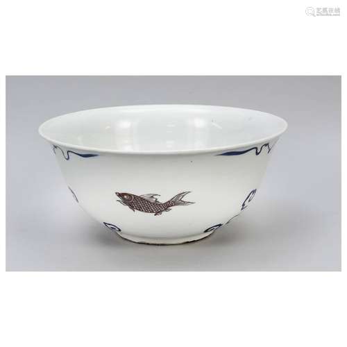 Large porcelain bowl, China, porcel