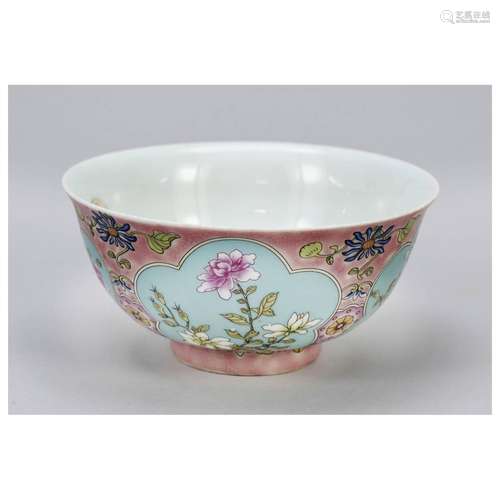 Bowl, China, porcelain with polychr