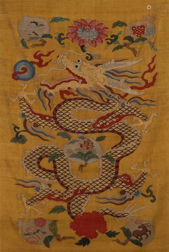 A Chinese painting of dragon