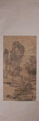 A Chinese landscape painting, Jianjiang mark