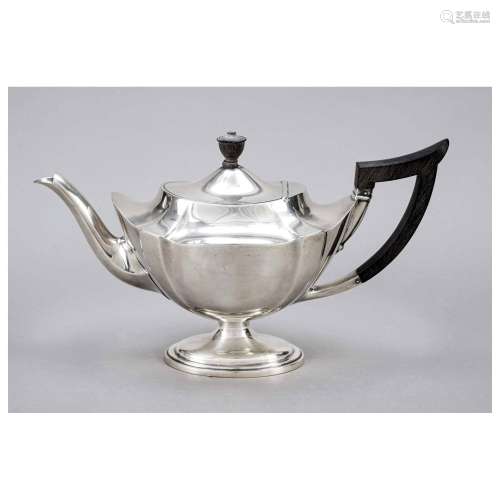 Teapot, USA, 20th c., master mark Gor