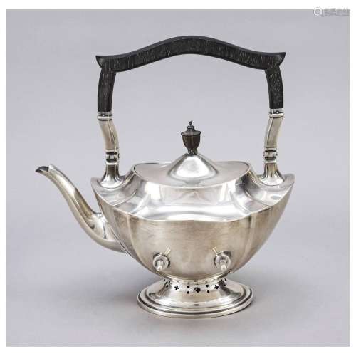 Teapot, USA, 20th c., master mark Gor