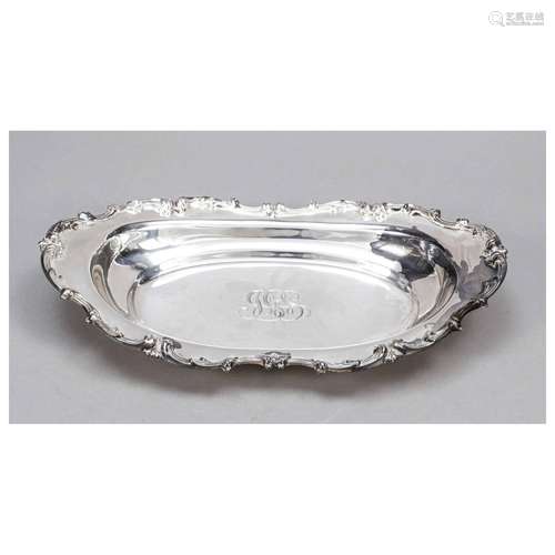 Oval bowl, USA, 1st half of 20th cent