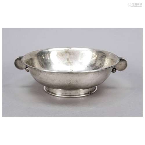 Round Art Deco bowl, German, c. 1920/