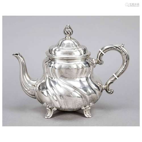 Teapot, German, c. 1900, maker's mark