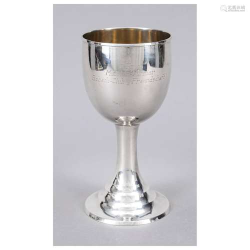 Goblet, German, 20th century, maker's