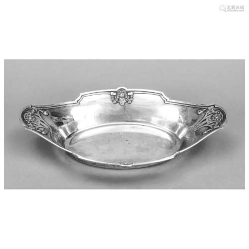 Oval Art Nouveau bowl, German, c. 190