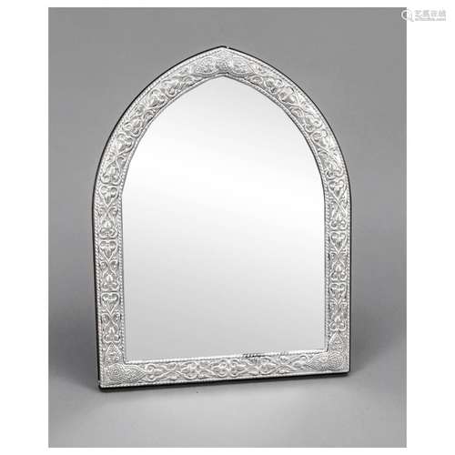 Table standing mirror, 20th c., plate