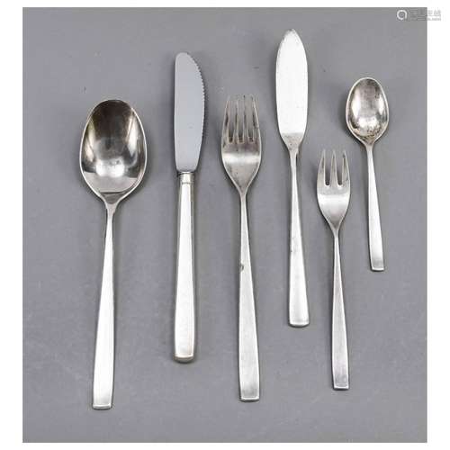 56 pieces of cutlery, German, 20th ce