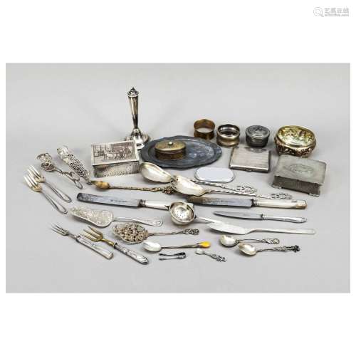 Large assortment of small parts, 20th