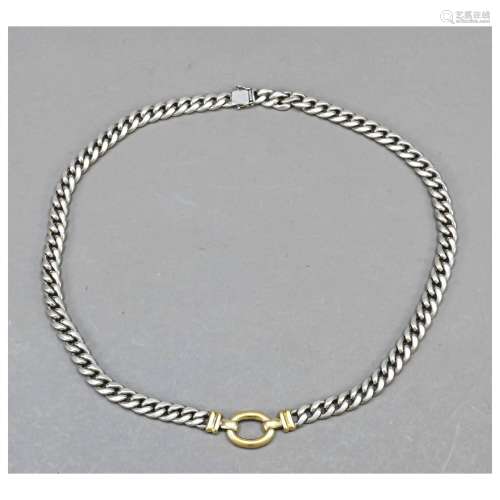 Heavy link chain, sterling silver 925