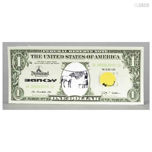 Banksy (b. 1974), ''One Dollar'', p