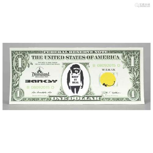 Banksy (b. 1974), ''One Dollar'', p