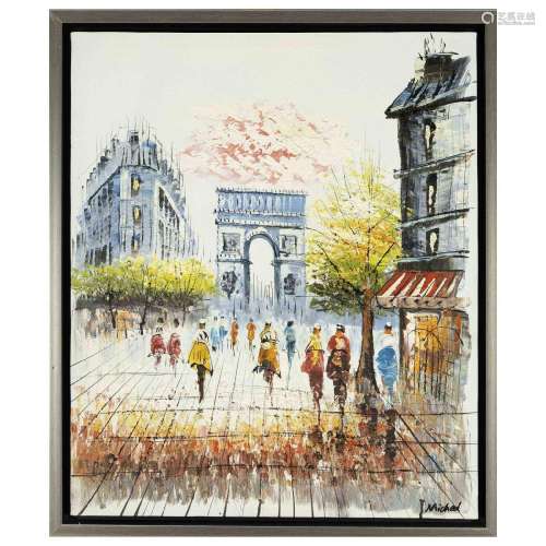 signed Michel, French painter 2nd h