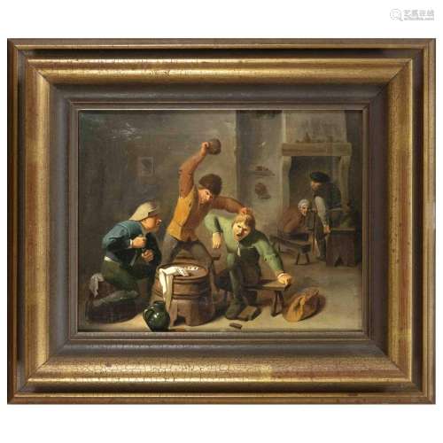 Dutch genre painter of the 17th/18
