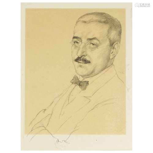 Emil Orlik (1870-1932), portrait o