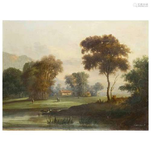 signed Arnoud, landscape painter o