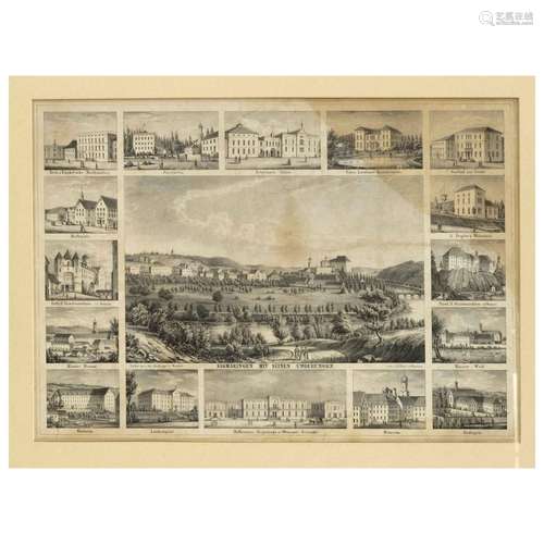 Sigmaringen -- Souvenir sheet by P