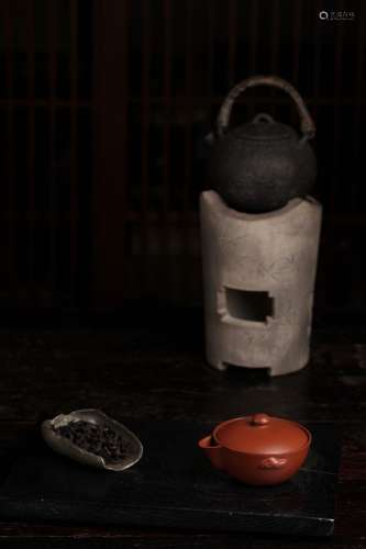 朱泥宝瓶（日本茶师定制款） 周良华