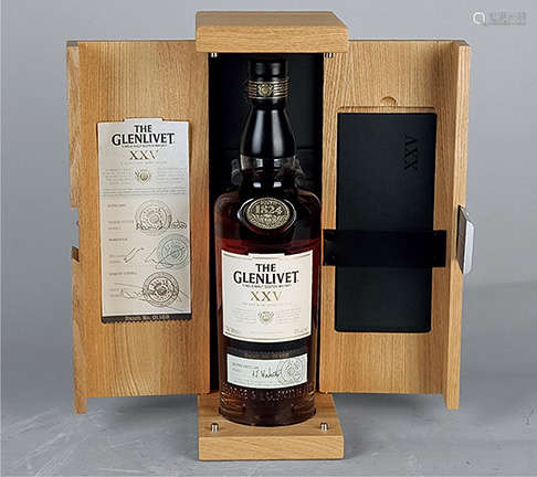 The Glenlivet 格蘭利威25年單一麥芽威士忌(2007年銀牌奬)