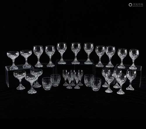 Grp 28 Baccarat France Massena Glassware